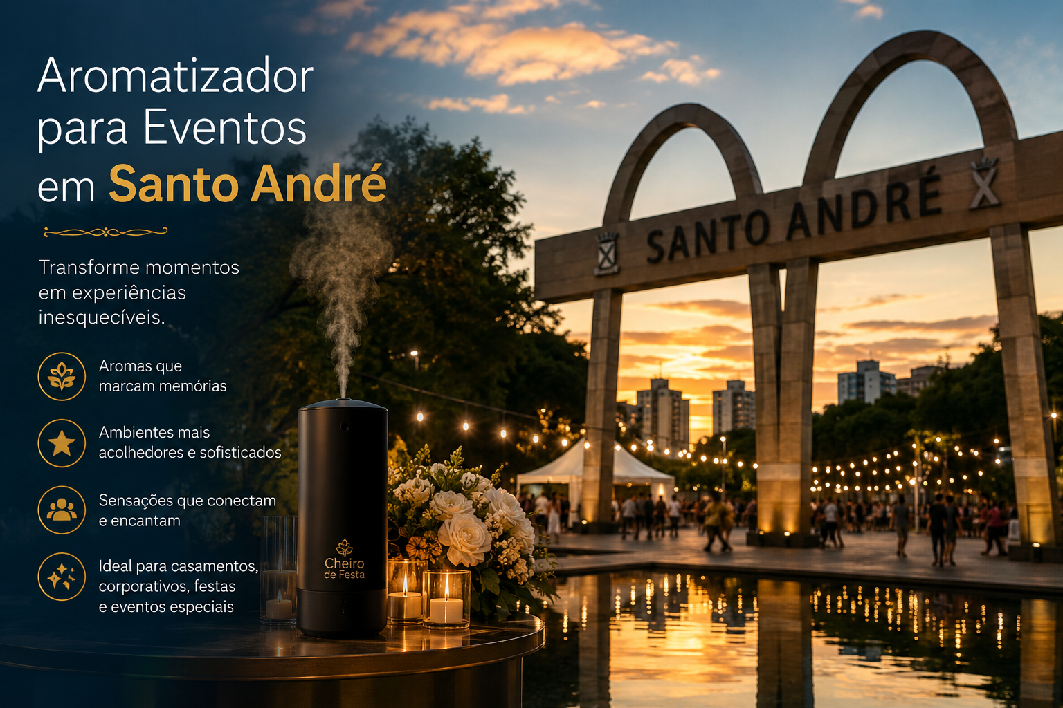 Aromatizador para Eventos em Santo André: Seu Evento Memorável